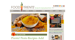 Desktop Screenshot of foodtrients.com